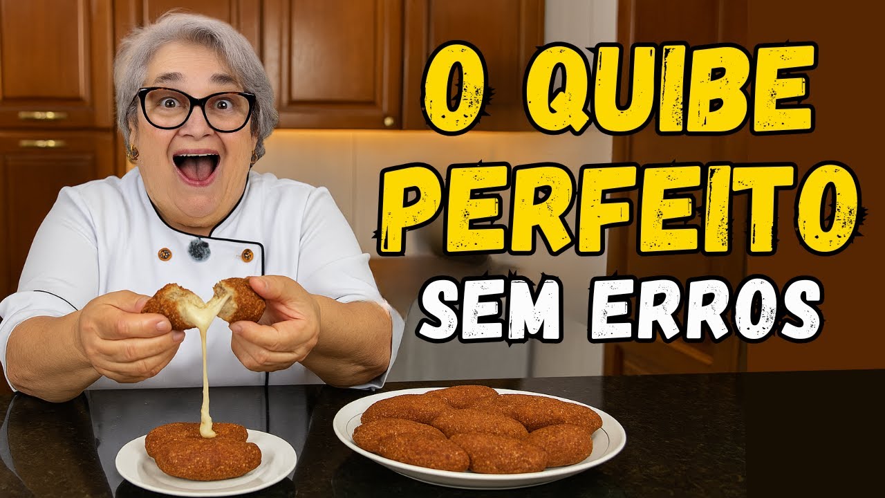 QUIBE (KIBE) RECHEADO frito suculento e crocante (SUCESSO DE VENDAS!)