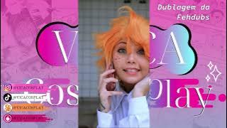 COMPILADOS DE THE PROMESED NEVERLAND | Dublagem da @FehDubs Cosplays da @Vicacosplay #shorts