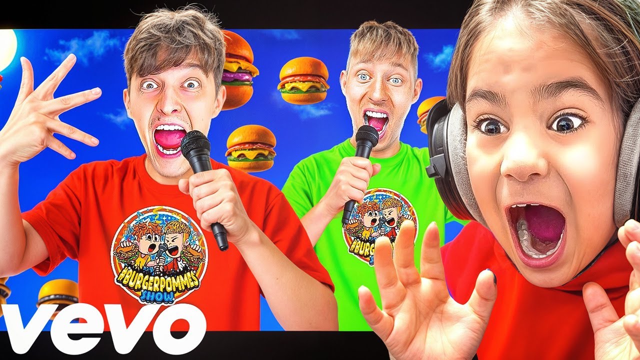 KLEINER JUNGE findet den BURGERPOMMES SHOW SONG Richtig SCHLECHT !🤢👎🏻