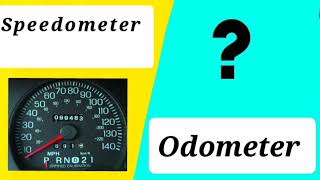 Speedometer and Odometer function in vehicle