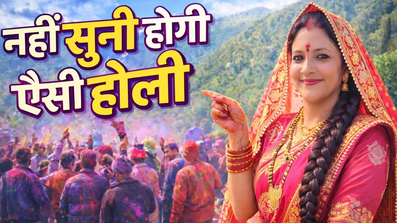 Kumaoni Holi | नहीं सुनी होगी ऐसी होली | Uttarakhand Culture | Holi Festival in India | होली का रंग