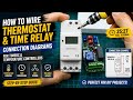 How to Wire Thermostat &amp; Time Relay: Connection Diagrams for Timers &amp; Temperature Controllers