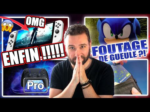 ENFIN sur SWITCH c'est FOU😱 Sonic Frontiers FOUTAGE DE GUEULE ?😡 PS5 DUALSENSE PRO🔥 & Mi