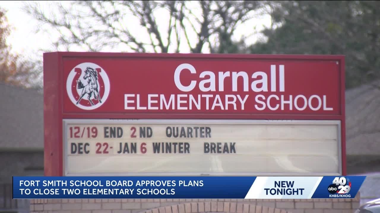 Fort Smith School Board approves closure of two elementary schools ...