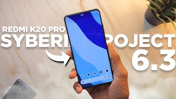 Finally Syberia Project v6.3 ROM For Redmi K20 Pro - Get Super Stable Experience 🔥👌