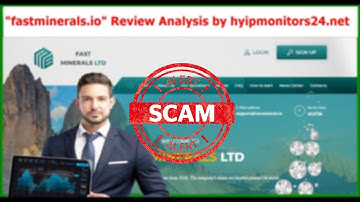fastminerals.io" Review Analysis by hyipmonitors24.net