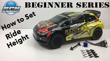 RC Beginner Series - Setting Ride Height