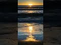 Glowing Beach Sunrise 🌅 Peaceful Ocean Ambience in 4K