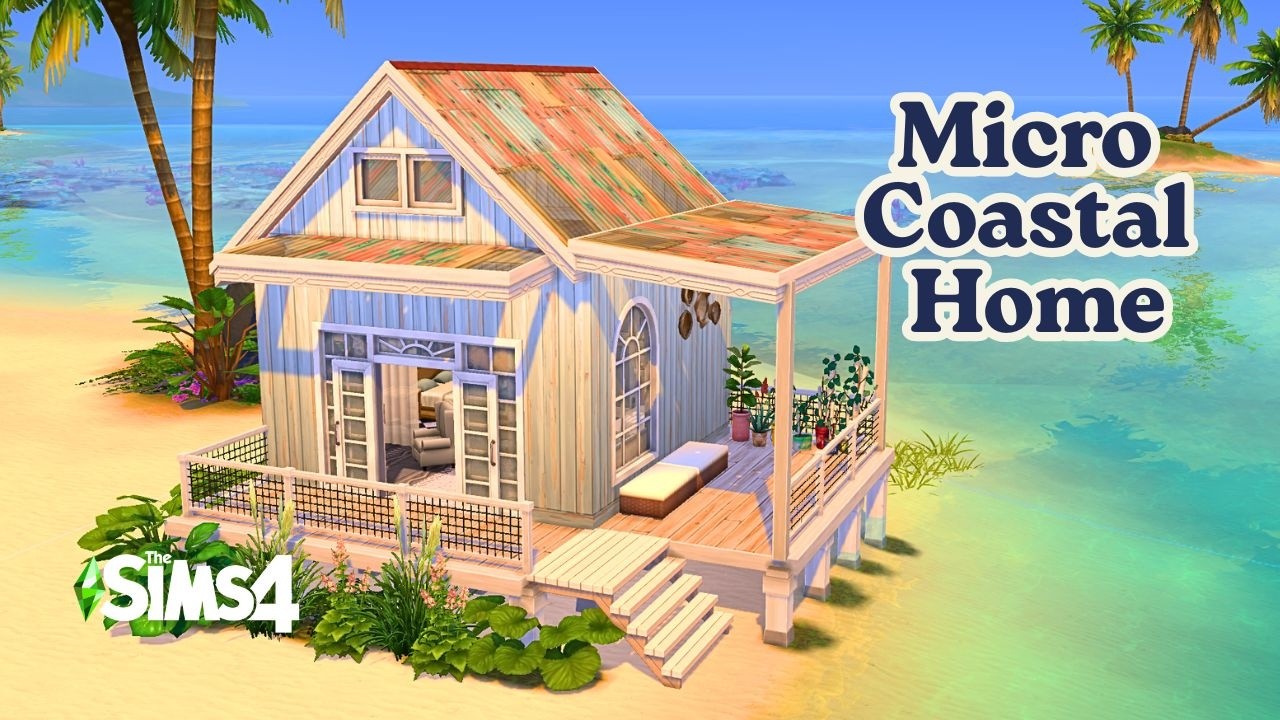 Задание 6x6 | Прибрежный дом в Сулани | The Sims 4 | Быстрая постройка