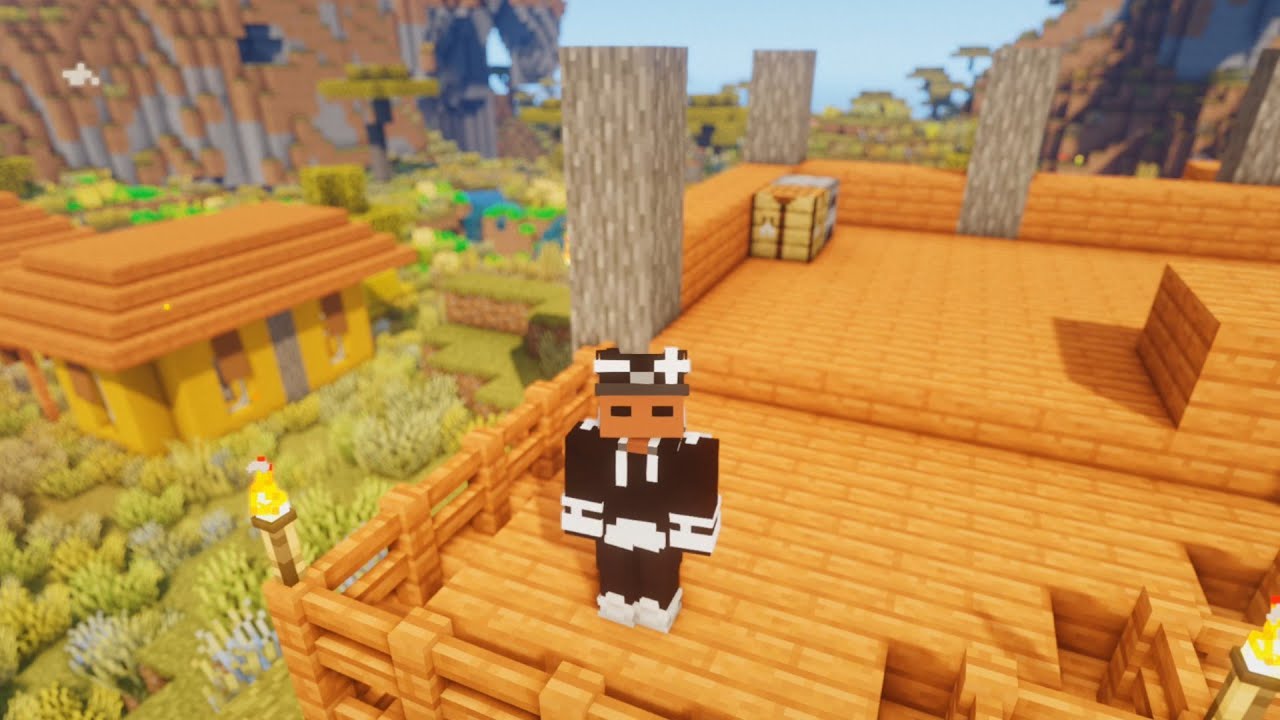 Relaxing Minecraft Playthrough || Fresh & Smooth - Building House | No Commentary - #2