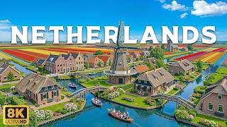 Netherlands 8K | Windmills, Tulip Fields & Serene Canals – A Journey Through Dutch Beauty screenshot 3