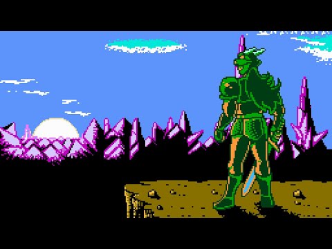 Dragon Fighter (NES) Walkthrough (Hard Difficulty)