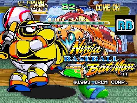1993 [60fps] Ninja Baseball Bat Man (World) Roger Hardest
