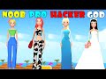 Noob vs pro vs hacker vs god  makeover run all levels