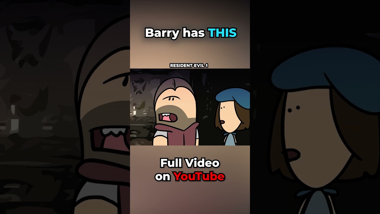 Barry has THIS #residentevil