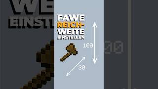 FAWE Auswahl von weitem 👌 #minecraft #building