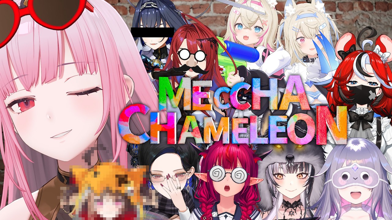 Unknown - 【MECCHA CHAMELEON】a master of disguise is ME #calliolive