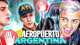 REACCIONANDO a ALERTA AEROPUERTO ✈ versión ARGENTINA 🇦🇷 Fran Gomez