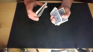 360 Degree Helix. False cut. Tutorial. Card Tricks.
