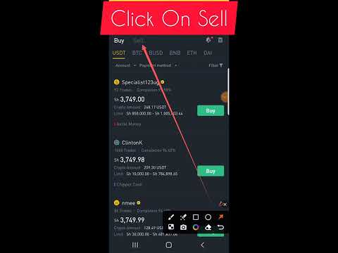 How To Sell USDT on Binance P2P