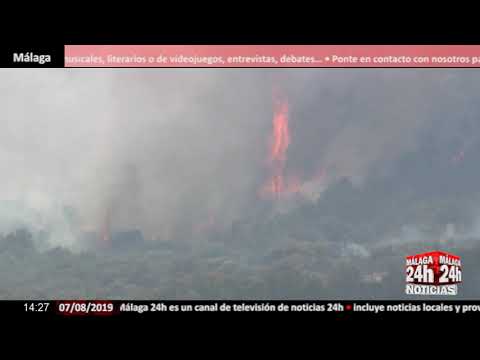 Noticia - Extinguido el incendio en Beas de Segura (Jaén) horas en frances