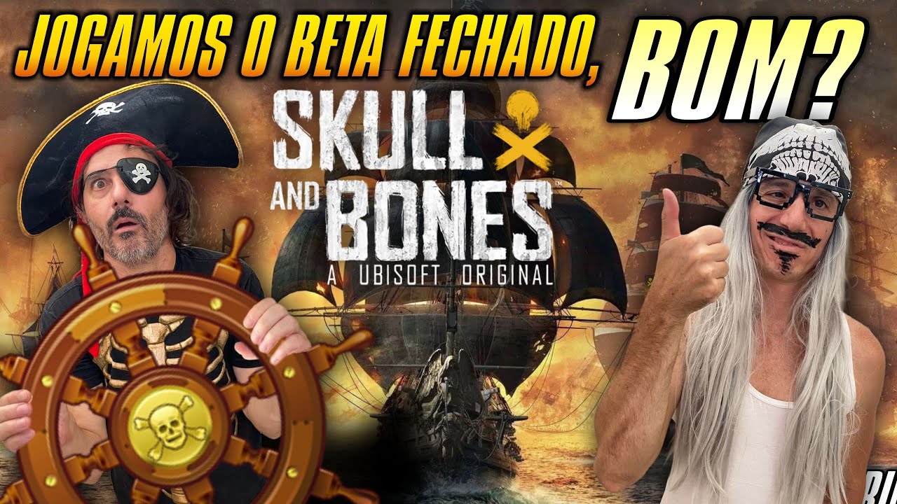 Jogamos o Beta Fechado de SKULL AND BONES e SERÁ QUE É BOM? #skullandbones