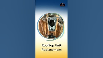 Newly Installed Rooftop Unit Replacement