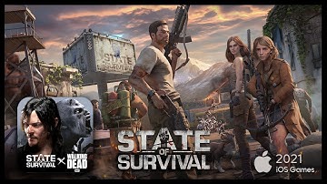 State of Survival Walking Dead for iOS 2021 | Interface & Game play Quick View