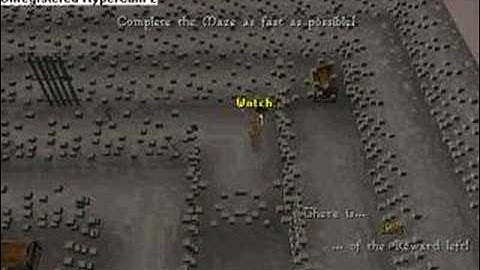 Funny RS Glitch!! [maze random]