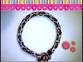 Kumihimo pulsera 16 hilos animal print