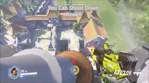 (OVERWATCH) SOMBRA GLITCH | EICHENWALDE *OUT OF MAP*