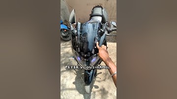 Pulsar 220F Fairing Vibration Problem Solved | Peter Vlogs Tamil