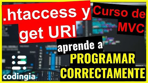Curso MVC #1 .htaccess y configurando URI