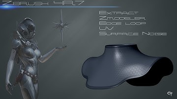 Sculpture Zbrush 4R7 : Tutorial extract