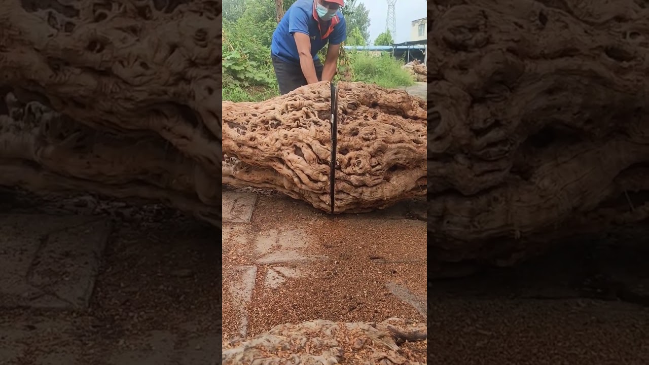jujube wood cutting process- Good tools and machinery can increase work efficiency