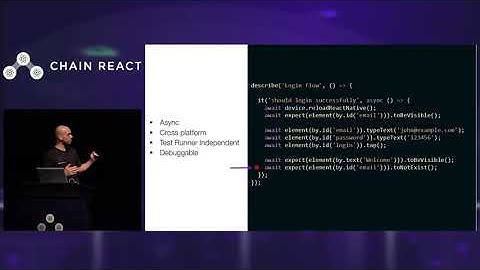 Chain React 2018: Detox: A year in. Building it, Testing with it by Rotem Mizrachi-Meidan