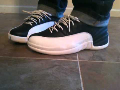 obsidian 12s on feet