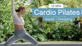 10 Minute Cardio Pilates | Energising + Metabolism Boosting Standing Cardio Pilates