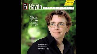 Play video: Heidelberger Sinfoniker - Joseph Haydn Sinfonie Nr. 96 D-Dur "The Miracle"/"Das Wunder"