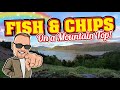 Eating Fish and Chips on a Mountain Top in The Lake District!!!