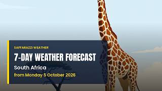 South Africa: 7-Day Weather Forecast (5-11 Oct 2026)