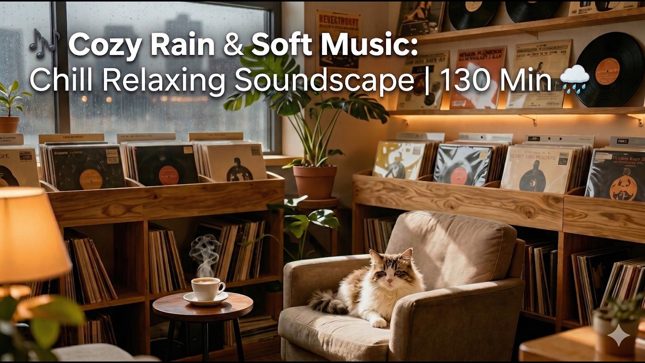 🎶 Chill LoFi Beats: Relaxing Study & Sleep Soundscape | 130 Min of Calm Vibes 🌙