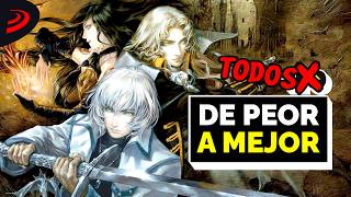Todos los CASTLEVANIA ordenados de PEOR a MEJOR incluido BELMONT'S CURSE