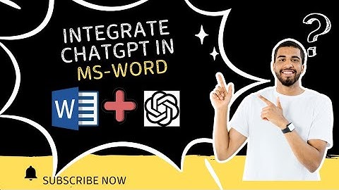 How to Integrate ChatGPT in MS Word – Boost Your Productivity | Tech tips and Tricks | AIWithMD