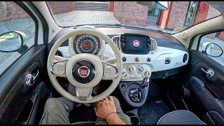 2020 Fiat 500 [1.2 69HP] |0-100| POV Test Drive #1773 Joe Black