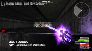 Joel Padrino - Demo Reel - UDK - Sound Design