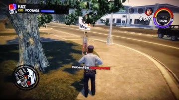 Ped Sliding during Fuzz Activity Glitch | Saints Row 2