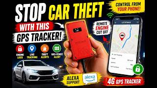 Cheapest GPS Tracker Rs.1,599  Can STOP Your Car Remotely 😳 | Letstrack Edge 4G Full Demo