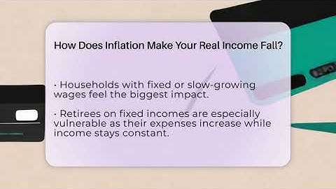 How Does Inflation Make Your Real Income Fall? - Inflation Insight Channel