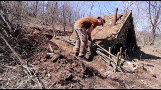 Building alone around my dugout shelter